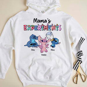 Personalized Gift For Mom Shirt Mama's Experiments 01QHHN110124 - Shirts - GoDuckee