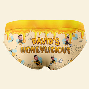 Custom Photo Gifts For Her Women's Briefs My Honeylicious Valentine's Gifts - Boxers & Briefs - GoDuckee