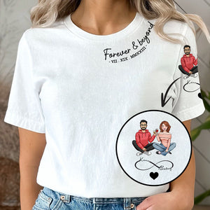 Personalized Gifts For Couple Shirt Forever & Beyond 03DTDT220124HH - 3D Shirts - GoDuckee