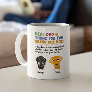 Personalized Gifts For Dog Mom Coffee Mug 05HUPU260124 Mother's Day - Coffee Mugs - GoDuckee