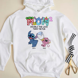 Personalized Gifts For Mom Shirt Double The Love Twice The Fun 04QHHN230324 - 2D Shirts - GoDuckee