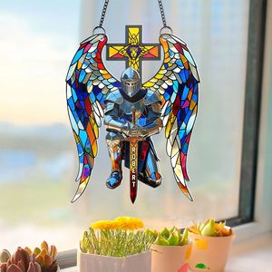 Armor of God Suncatcher Ornament- Personalized Gifts For Christian 06TGPU080725 - Ornament - GoDuckee