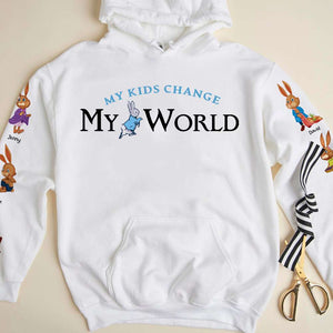 Personalized Gift For Mom Shirt My Kids Change My World 01OHHN100124 - AOP Products - GoDuckee