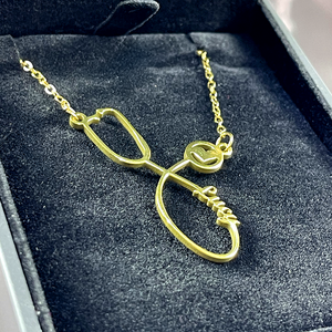 Personalized Name Necklace - Stethoscope Charm 07 19acxx140325 - Necklace - GoDuckee