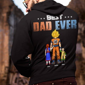 Personalized Gifts For Dad Shirt Best Dad Ever 04QHHN240124HH - 2D Shirts - GoDuckee