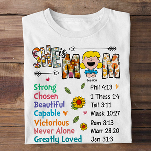 Personalized Gifts For Mom Shirt 01xqpu200225 She Is Mom - Shirts - GoDuckee