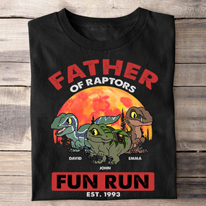 Father Of Raptors, Personalized Shirt 01huhn220523 - Shirts - GoDuckee