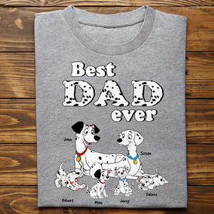 Best Dad Ever Personalized Shirt 03nahn250523 - Shirts - GoDuckee