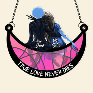 Personalized Gifts For Couple Suncatcher Ornament 03ACDT120724 - Ornament - GoDuckee