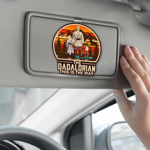 Personalized Gifts For Dad Car Visor Clip 032xqqn040325hhhg - Car Visor Clip - GoDuckee