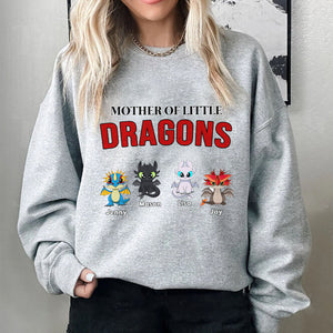 Personalized Gifts For Mom Shirt Mother Of Little Dragons 02HTMH060324 - 2D Shirts - GoDuckee