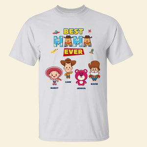 Personalized Gifts For Mom Shirt Best Mama Ever 01KAPU280224 - 2D Shirts - GoDuckee