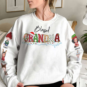 Blessed Family, Gift For Family, Personalized Shirt, Christmas Kids Shirt, Christmas Gift 05QHHN210923HH - AOP Products - GoDuckee