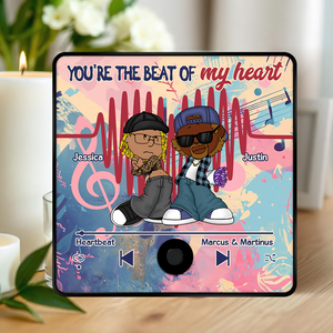Custom Music Gifts For Couple Fridge Magnet Love Style y2k 04topu311224hg - Fridge Magnet - GoDuckee