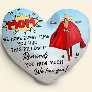 Personalized Gifts For Mom Pillow Mom We Love You 03qhpu030224hh - Pillows - GoDuckee