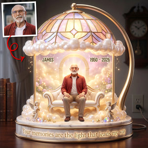 In Loving Memory Acrylic Light Box - Custom Photo Gifts For Heaven 04NATN290526 - Light Box - GoDuckee