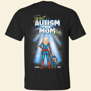 Personalized Gifts For Autism Mom Shirt Best Autism Mom Ever 03OHMH260225PA - Shirts - GoDuckee