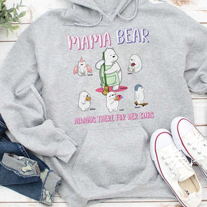 Personalized Gifts For Mom Shirt Mama Bear Always There For Her Cubs 03HTQN270324 - 2D Shirts - GoDuckee