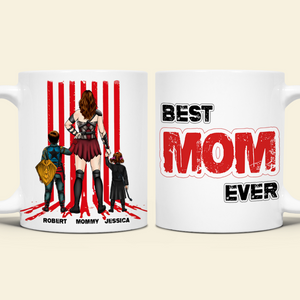 Supes Mom Coffee Mug - Personalized Gifts For Mom 03topu120425hg - Coffee Mug - GoDuckee