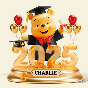 Bear Graduation Plaque - Personalized Gifts For Graduates 04napu220525 - Shaped Plaques - GoDuckee