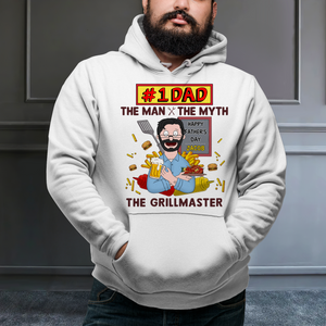 Personalized Gifts For Dad Shirt 01hupu170225hg The Grillmaster - Shirts - GoDuckee