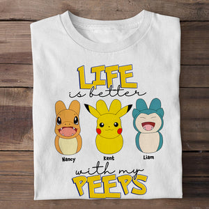 Personalized Gifts For Mom Shirt Life Is Better 01ohpu170224 - 2D Shirts - GoDuckee