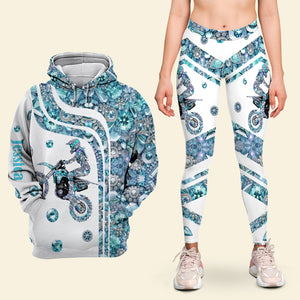 Personalized Gifts For Motocross Lovers Set Hoodie & Leggings 03tgtn060325 - AOP Products - GoDuckee