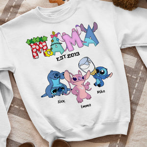 Personalized Gifts For Mom Shirt Alien Kid 01QHHN220124 - 2D Shirts - GoDuckee