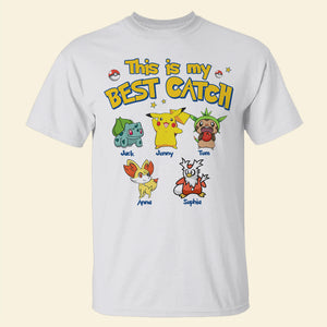 Personalized Gifts For Mom Shirt This Is My Best Catch 01ohtn190224 - 2D Shirts - GoDuckee