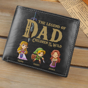 Personalized Gifts For Dad PU Leather Wallet 04NAQN040524PA Father's Day - PU Leather Wallet - GoDuckee