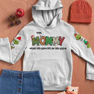 Gift For Family, Personalized 3D Shirt, Green Monster Kids Shirt, Christmas Gift 03NAHN140923 - AOP Products - GoDuckee