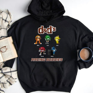 Racing Buddies, Gift For Dad, Personalized Shirt, Candy Kids Shirt 04HTHN280623 - Shirts - GoDuckee