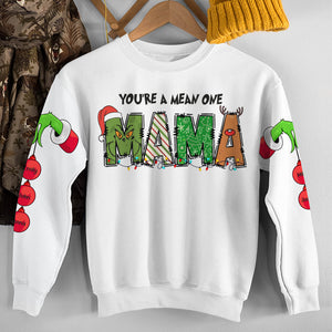 Green Family, Gift For Family, Personalized 3D Shirt, Ornament Custom Name Shirt, Christmas Gift 04NAHN280823-1 - AOP Products - GoDuckee