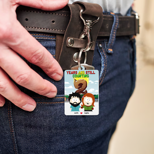 Personalized Gifts For Couple Keychain 01topu080125hg - Keychains - GoDuckee