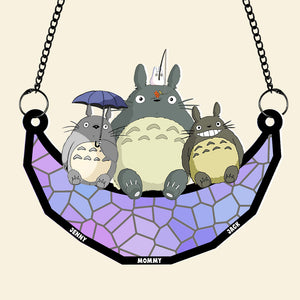 Personalized Gifts For Mom Suncatcher Window Hanging Ornament 04qhtn260424 - Ornaments - GoDuckee