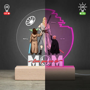 Personalized Gifts For Mom LED Light Love You We Do 02qhpu060224hhhg - Led Lights - GoDuckee