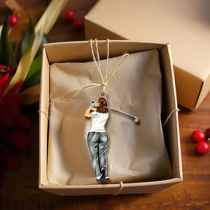 Personalized Gifts For Golf Lovers Acrylic Ornament 05acqn111124tm - Ornament - GoDuckee