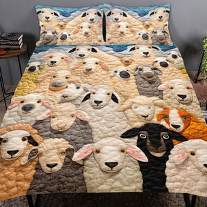 Personalized Gifts For Sheep Lovers Quilt Bed Set 03qnqn061124 - Blanket - GoDuckee