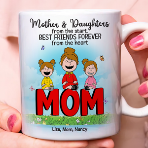Personalized Gifts For Mom Coffee Mug 03topu040225 Best Friends Forever - Coffee Mug - GoDuckee