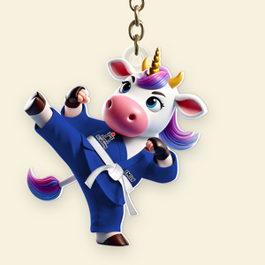 Personalized Gifts For Bigfoot Karate Keychain 03ohpu040125 - Keychains - GoDuckee