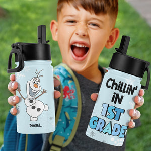 Chillin' In 1st Grade, Personalized Tumbler 04HTHN260623 - Kid Tumbler - GoDuckee