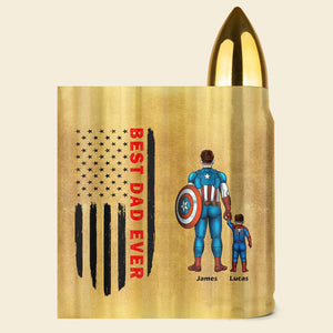 Personalized Gifts For Dad Bullet Tumbler 03natn140524pa Father's Day - Tumbler Cups - GoDuckee