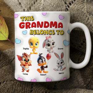 Personalized Gifts For Mom Coffee Mug 02kapu260225 This Mom Belongs To - Coffee Mug - GoDuckee