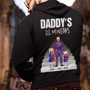 Daddy's Lil Monsters, Personalized Shirt- GRER2005, 05huhn090523tm - Shirts - GoDuckee