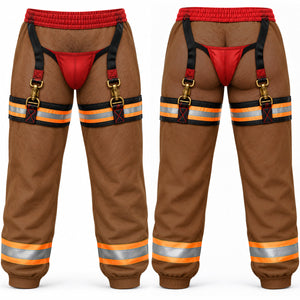 Funny Firefighter Sweatpants - Personalized Gifts For Firefighter 01ohdt230926 - Shorts and Pants - GoDuckee