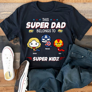 This Dad Belongs To, Gift For Dad, Personalized Shirt, Sperm Shirt, Father's Day Gift 03OHHN100523 - Shirts - GoDuckee