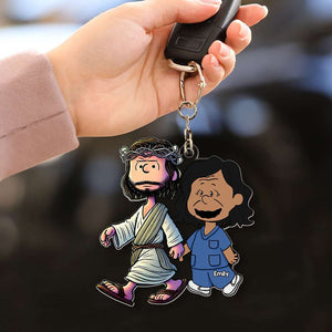 Personalized Gifts For Christian Keychain Custom Job 04OHMH200125HG - Keychains - GoDuckee