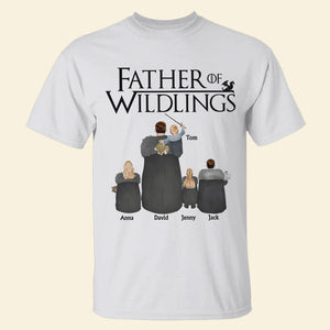 Personalized Gifts For Dad Shirt Father of Wildlings 05QHTN250124 Father's Day Gifts - 2D Shirts - GoDuckee