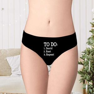 Naughty Couple, Personalized Couple Boxer Briefs, Gifts For Him Gifts For Her - Boxer Briefs - GoDuckee