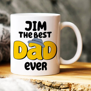 The Best Dad Ever 04DNHN280423 Gift For Father's Day White Mug - Coffee Mug - GoDuckee